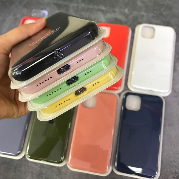 

Оригинальный Официальный Жидкий Твердый силиконовый телефон Обложка чехла для т