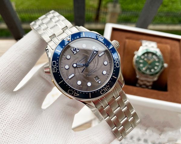 

2020 высокое качество джеймс бонд 007 часы switzerland sea master мужские часы часы omega 00 часы мужские часы [не выкл пролить шерсть] d265