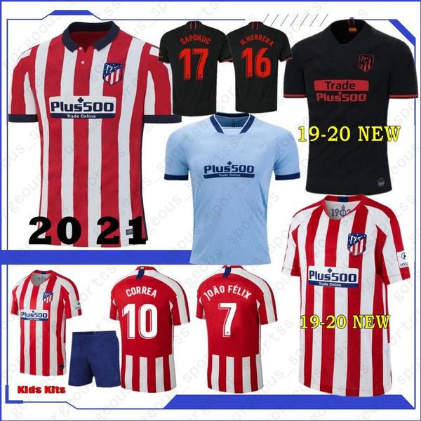 

Тайский 7 Жоао Феликс 20-21 футбольные майки Лига Чемпионов Атлетико 6 Коке Мадрид 8 Саул 10 Корреа 11 Лемар футбольные майки высшего качества