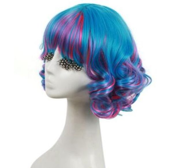 Charming Beautiful Hot Sell Quality New Short Wavy Curly Lolita