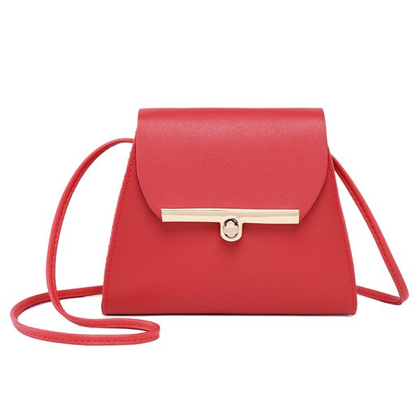 

ocardian messenger bag women's crossbody bags pure color leather messenger shoulder bag chest drop shipping csv a1113#30