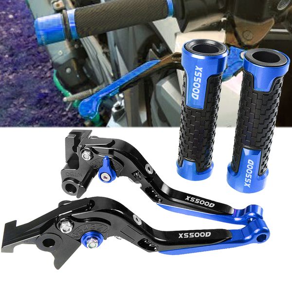 

for yamaha xs500 d xs500d xs 500 d 1976-1977 accessories motorcycle cnc aluminum clutch brake pivot lever and handlebar grip set