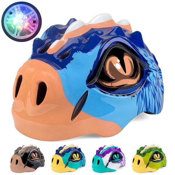 

3-8 years children's bike helmets high density pc cartoon skating child cycling riding kids bicycle helmets skiing safety helmet
