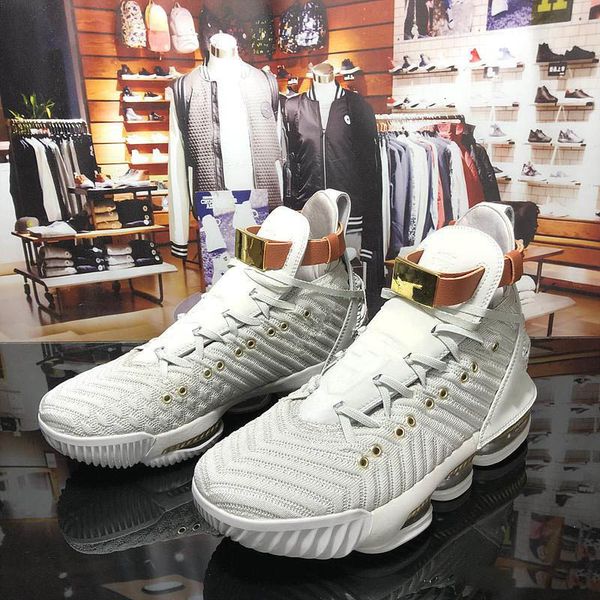 

james xvi lebron 16 harlem's fashion row lbj basketball shoes for mens trainers 16s hfr casual sports sneakers, Black