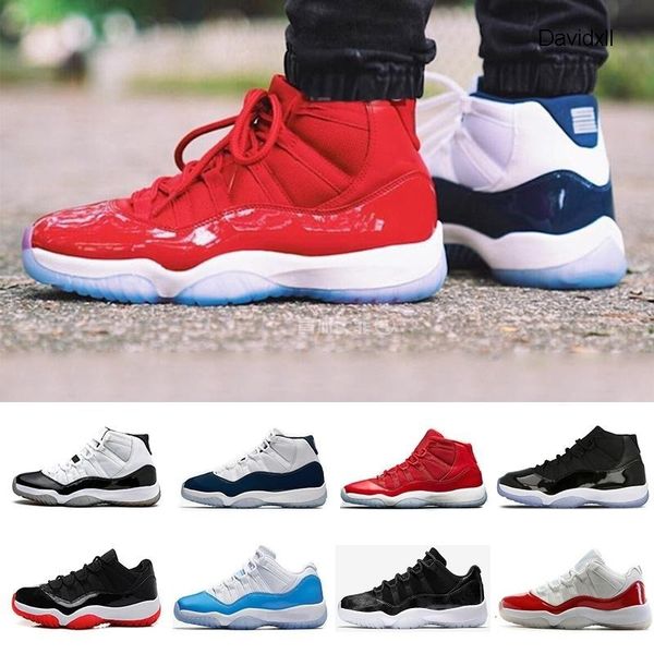 

new 11 basketball shoes 11s men women gym red high low le space jam university blue rose gold navy gum concord 23 45 space jam sneakers