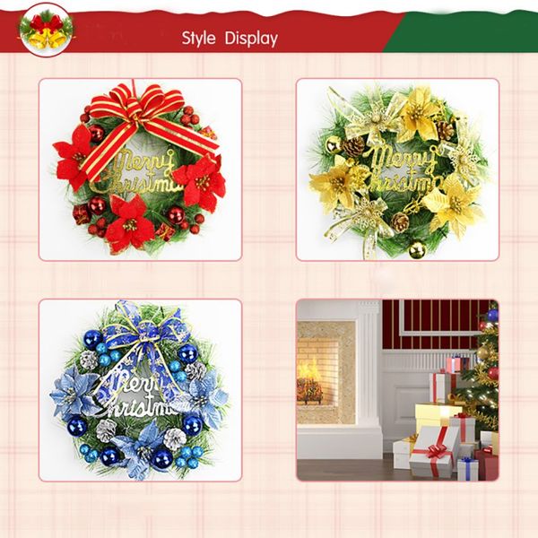 

christmas wreath christmas decorations door & window arrangement ornaments l bar mall ornaments decorations wreath