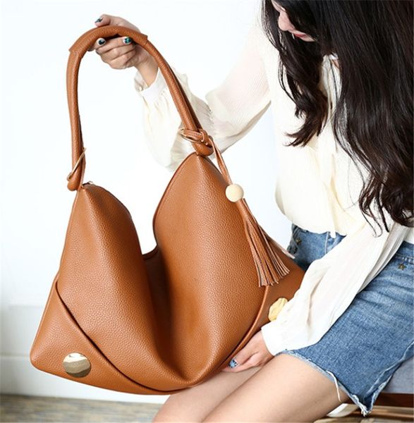 

4colors new pu pitot bag stylish shoulder handbag women large capacity hobos bags ph-cfy20062051