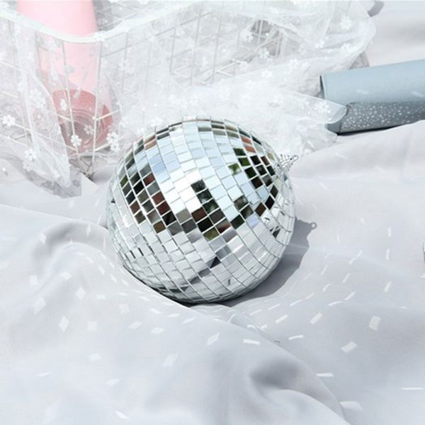 

mirror ball reflective bar disco wedding glass christmas decorations for home kerstballen natal navid other event party supplies