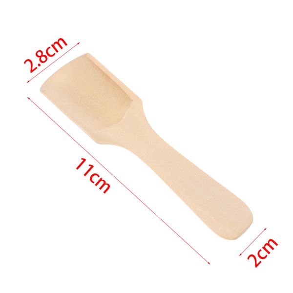 

2pcs китайский стиль соль ложки eco-friendly высококачественный деревянный чай молоко кофе порошок bean scoop стильный практические соль лож