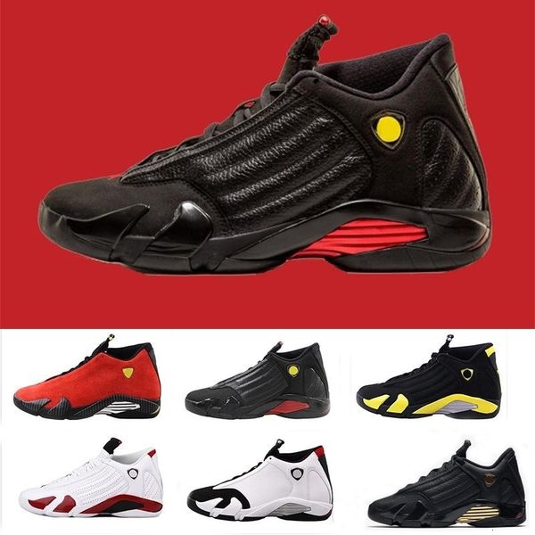 

sale 14 14s black toe candy cane doernbecher fusion varsity red suede men basketball shoes last sthunder dmp indiglo sneakers