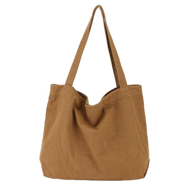

miwind soft canvas bag large capacity women shopping bag ladies daily use handbags casual beach tote lssj007