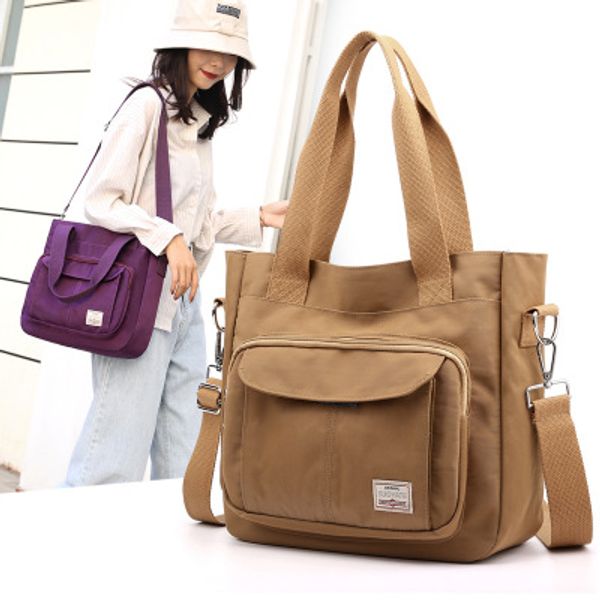 

bags for women 2020 new mommy large-capacity travel shoulder portable messenger bag nylon cloth casual ladies shoulder bag