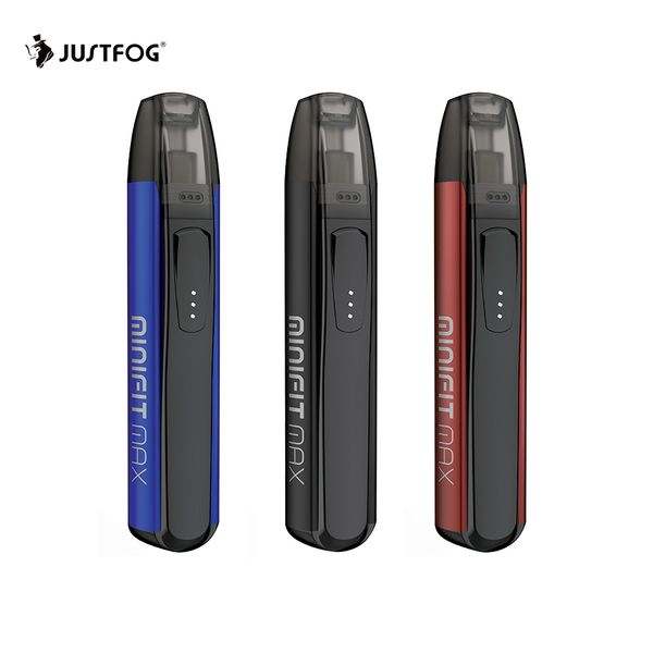 

JUSTFOG Minifit Max Pod Kit 650mAh Встроенный аккумулятор с 1.5ml Емкость картриджа Pod 1.6ohm Coil 100% Authentic