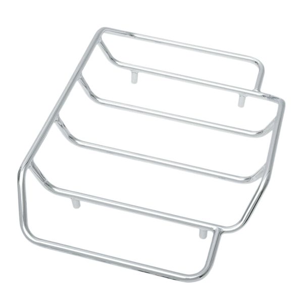 

chrome pak luggage rack for h arley tour 1984-2018 ha rley dresser models
