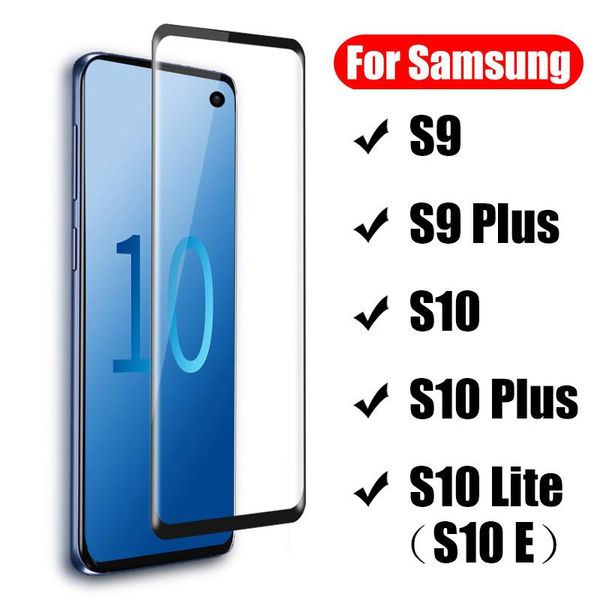 

screen for samsung galaxy note10+ s10+ s10e tempered glass 3d 9h full screen cover explosion-proof screen protector film for s10