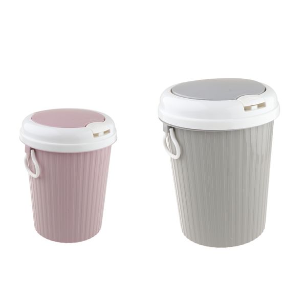 

2 шт s l бытовой дом спальня ванная комната мусорное ведро мусорное ведро с крышкой