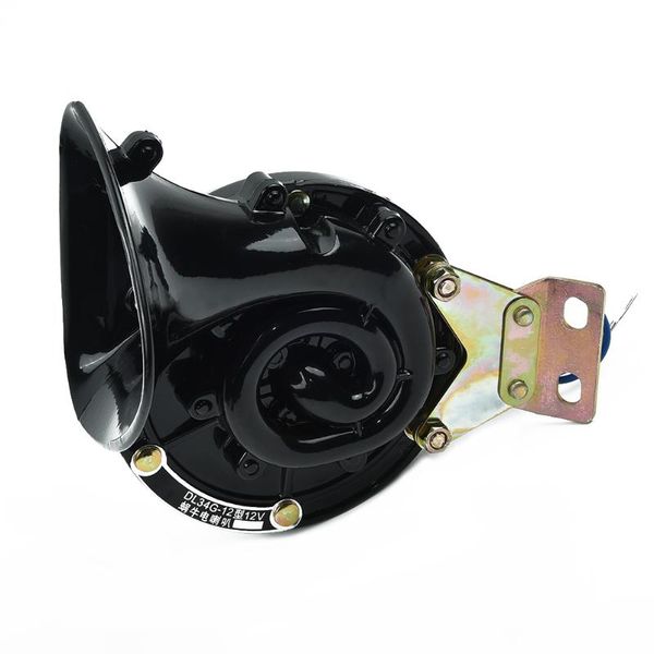 

electric horn snail single horn super loud raging motor truck black parts car
