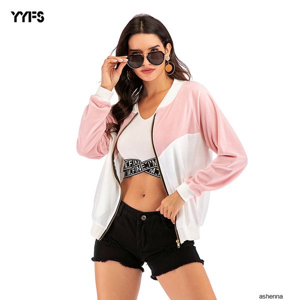 

womens designer season casual jacket long sleeve round neck stitching loose sweater womensxxd, Black;brown