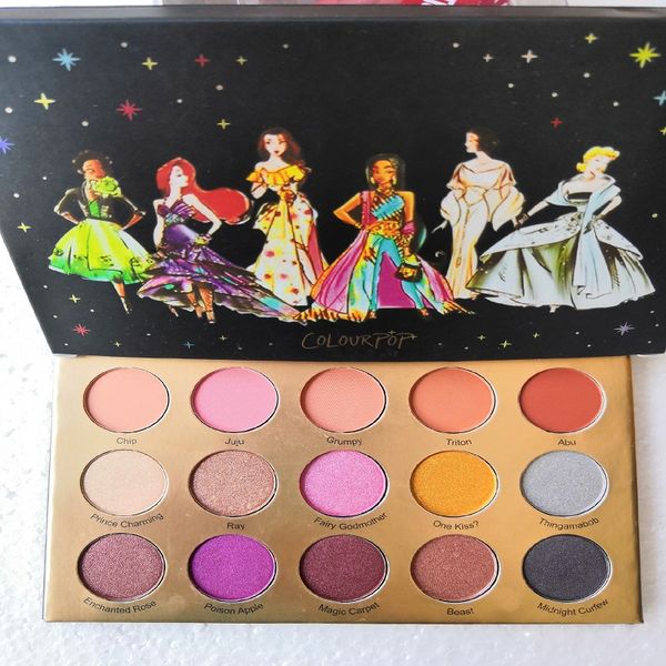 

2019 Новое Прибытие Бренд Макияж Pallete ColorPop Дизайнер Коллекция 15 Цветов Палитра Тене
