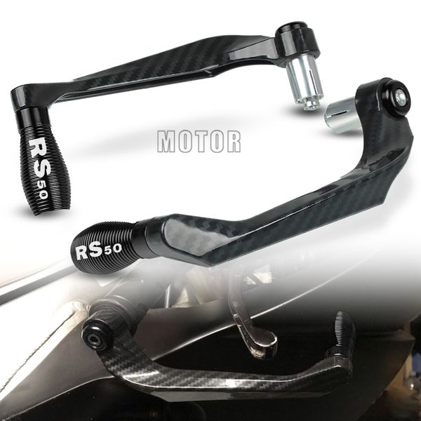 

for aprilia 50 1999-2005 50 motorcycle 7/8" 22mm handlebar brake clutch levers guard protector handle bar grips proguard