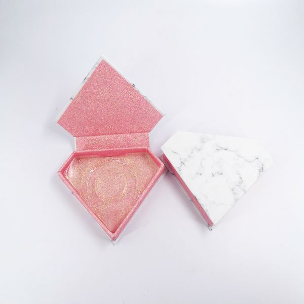 

1 пара ресницы упаковка box поддельный 3d норковые ресницы коробки поддельный cils газа алмазный case ресницы уход box без ресниц, 10шт