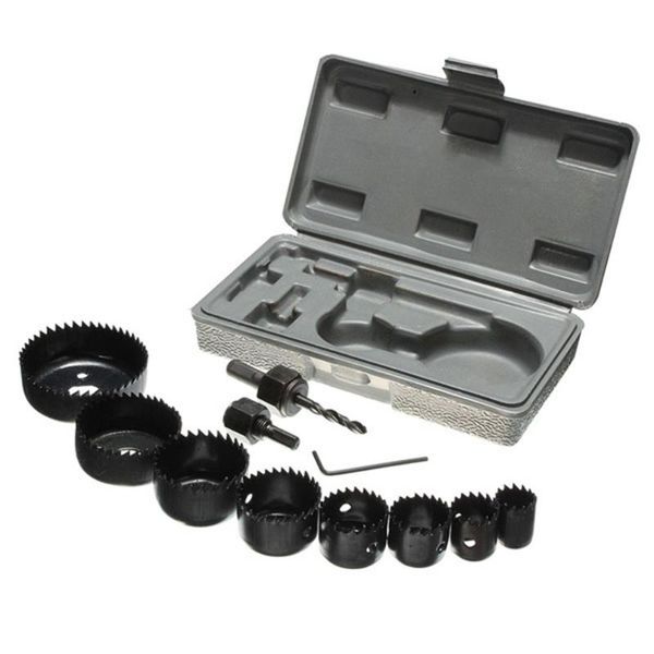 

11pcs/16pcs hole saw cutting set kit drilling tool wood metal cutter mandrels saws core drill bits woodworking