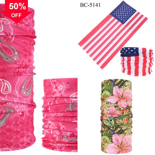 

uy1qn new polyester bandana magic headwear seamless tubular sports neck tube hijab scarf mask microfiber headband motorcycle kerchief
