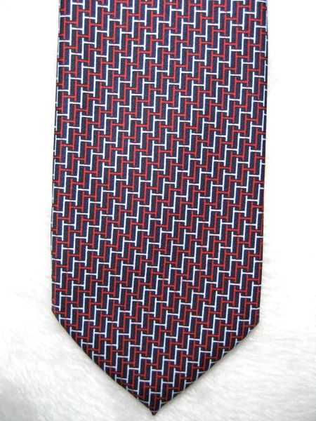 

h183 necktie jacquard woven men's #100%silk handmade tie tqswp, Blue;gray