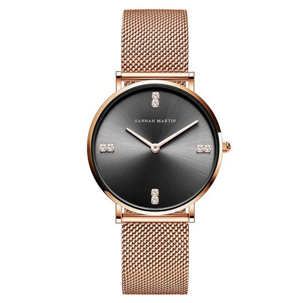

luxury women bracelet watches fashion brand steel mesh rose gold ladies watch rhinestone diamond female watch relogio clock xfcs, Slivery;brown