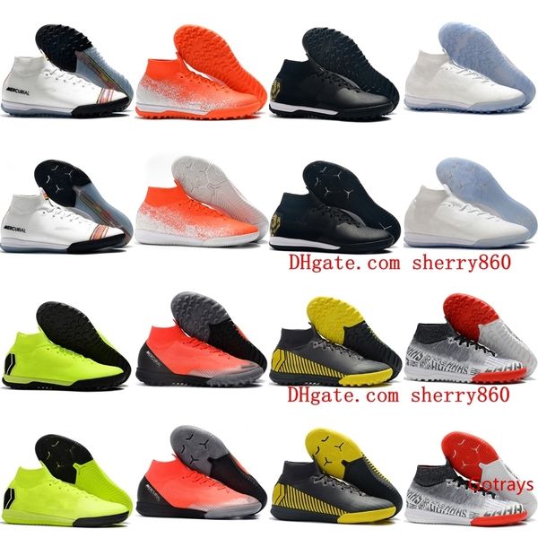 

2019 mens soccer shoes mercurial superflyx 6 elite ic tf soccer shoes cr7 neymar mercurial superfly vi 360 football boots scarpe da calcio