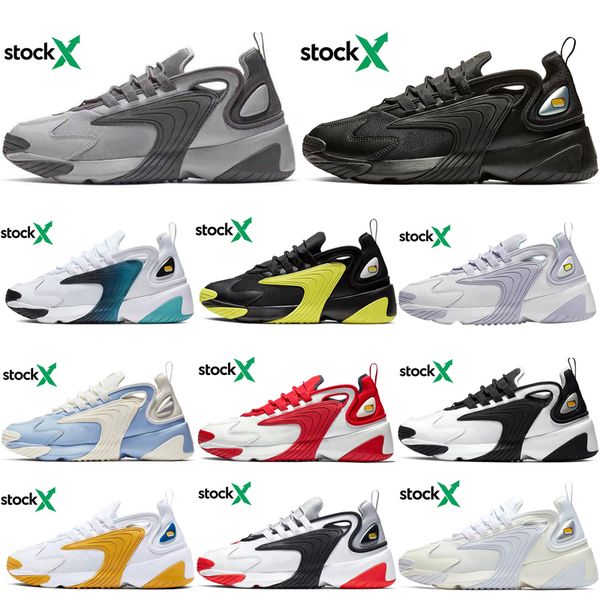 

stockx shoes zoom m2k 2k tekno 2000 men women running shoes for triple black grey dynamic yellow royal blue designer sports sneakers