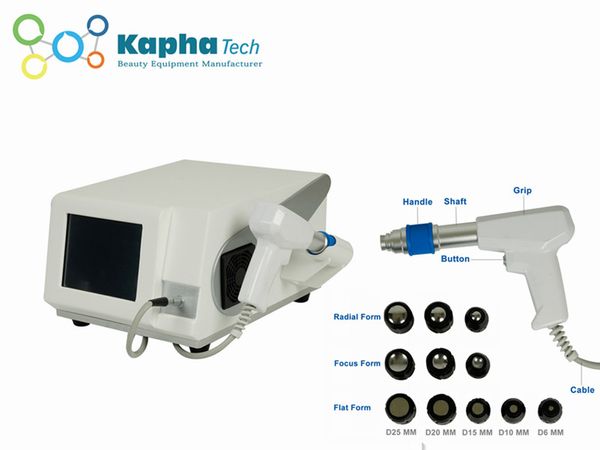 Onda d'urto della macchina per la terapia del vuoto nella terapia dell'onda acustica portatile della macchina anticellulite per il trattamento della disfunzione erettile