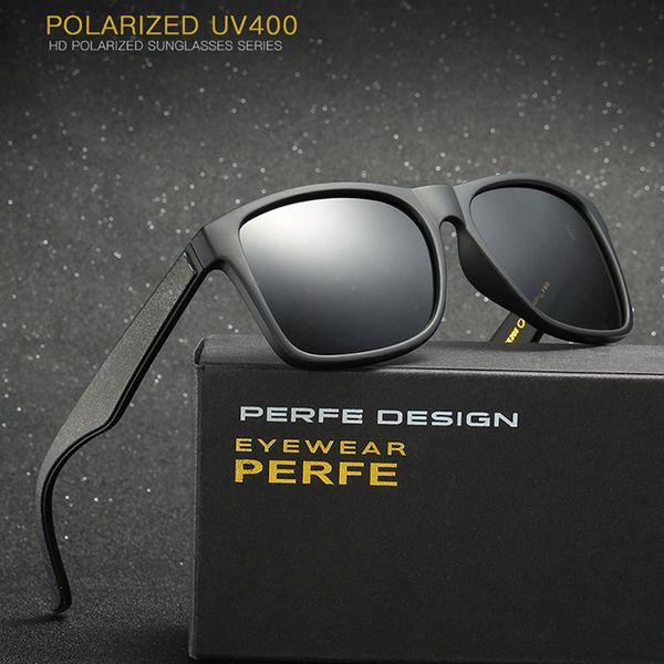 

perfe men's polarized uv400 see light perspective 99% fashion casual sunglasses driving outdoor sports night vision glasses