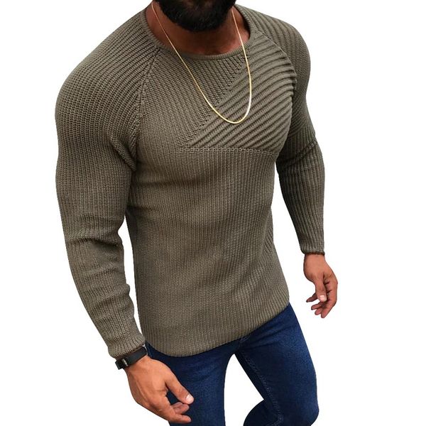

vogue mens sweaters slim fit sweater 219 autumn winter o-neck knitted pullover men casual solid pull homme sweater plus size, White;black