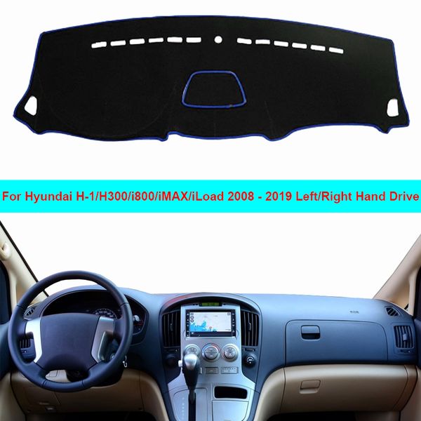

car inner dashboard cover for iload h1 h-1 h300 i800 imax grand starex 2008 - 2018 2019 lhd rhd dash mat carpet cape rug