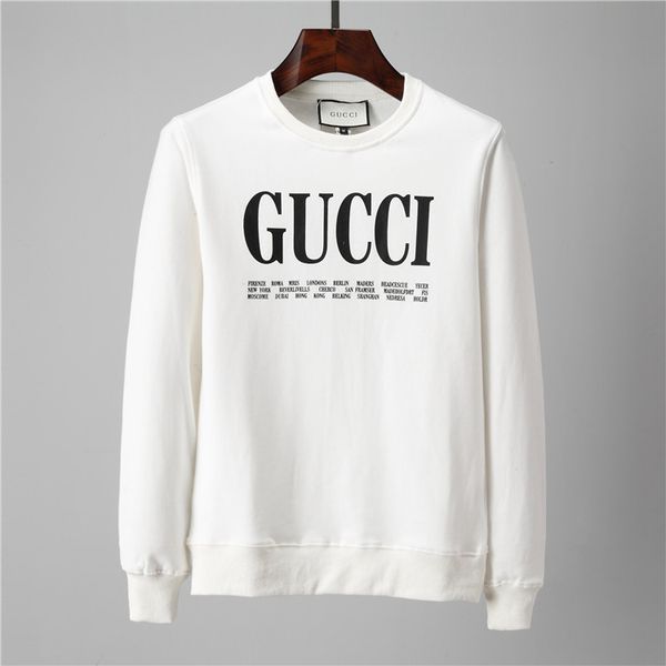 

brand letter printing hoodie embroidery men's sweatshirt autumn and winter hoodie casual streetwear jogger sportswear, Black