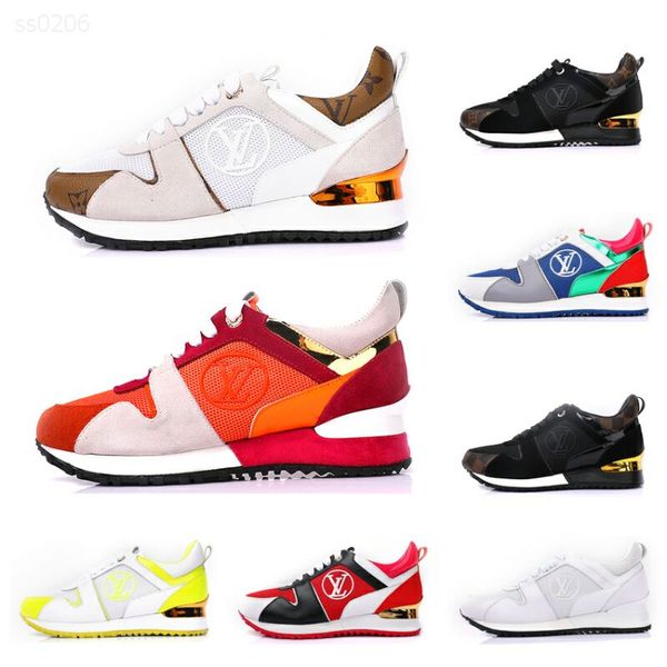 

european station luxury woman sports shoes real leather suede runner shoes leisure platform fashion casual shoes, Black