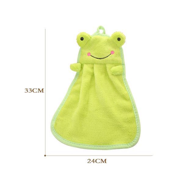

cute animal candy colors hand towels soft coral velvet animal towel can be hung kitchen used water absorption hand towel