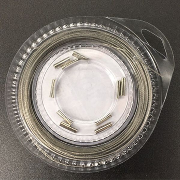 

1*7 strands stainless steel wire fishing wire trace with coating leader coating jigging lead fish jigging line