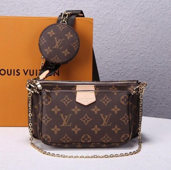 

Новейшие дизайнерские сумки Сумки 3 шт аксессуары дизайнерская роскошная сумочка кошелек из натуральной кожи L цветок плечо crossbody сумка