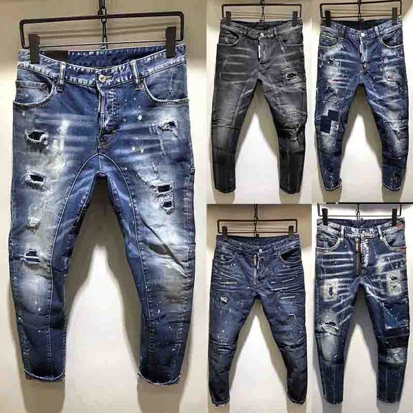 

2019 new mo t famou fa hion de igner di tre ed ripped men jean motorcycle biker jean cau al denim pant treetwear men jean