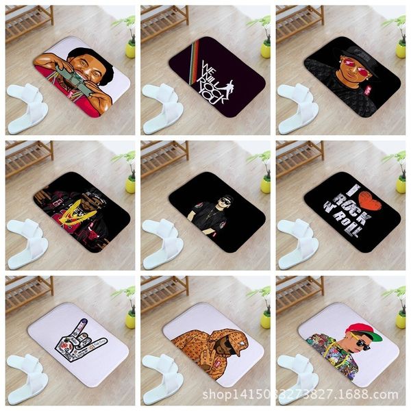 

rock war hand inbetweening home furnishing bedroom in front of the door non-slip land pad carpet mixed batch