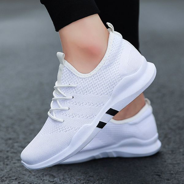 

spring and summer fashion mens casual shoes lace-up breathable shoes sneakers mens trainers zapatillas hombre