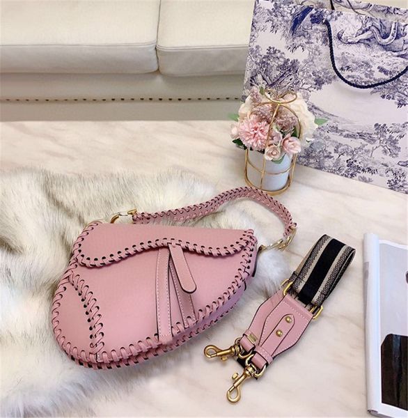 

new saddle designer shoulder bag luxury handbag fashion waist bag //cfy2003121