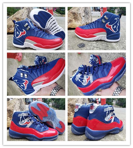 

Ретро Big Kids Mens OVO 12 баскетбольные кроссовки Марка дизайнер обуви Синий красный 23 Chi