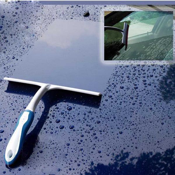 

lengthened handle silicone clean brush car wash brush window wiper blade dry cleaning automobile window water wiper blade