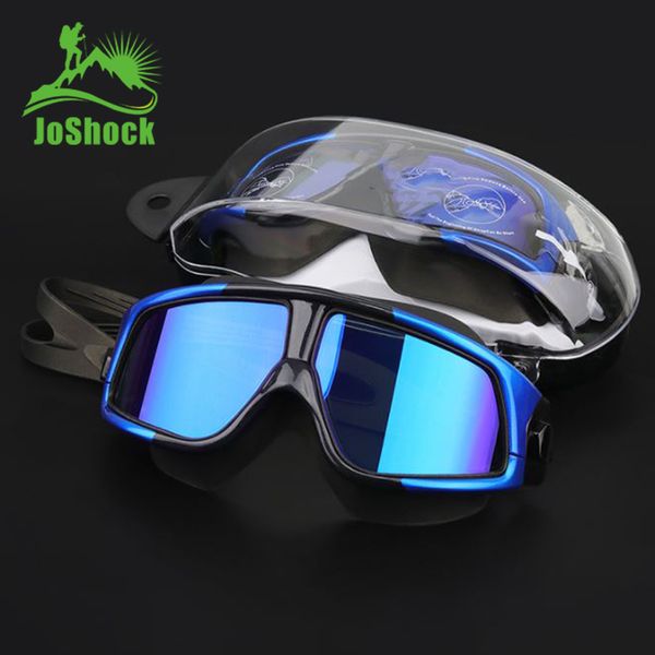 

joshock diving masks with prescription lens goggles wide vision watersports equipment for swimming pool 6 colors for adult