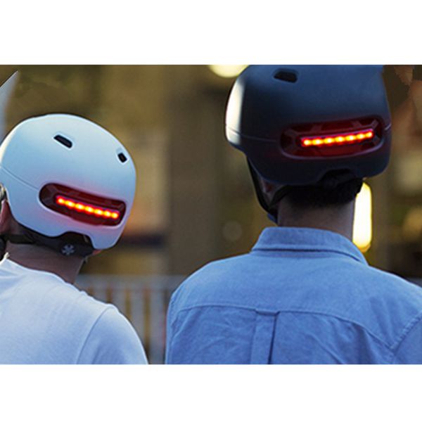 

Xiaomi Smart4u Waterproof Bicycle Helmet Smart Flash Helmets Men Women Back Light Mountain Road Bike Helmet LED Warning Light