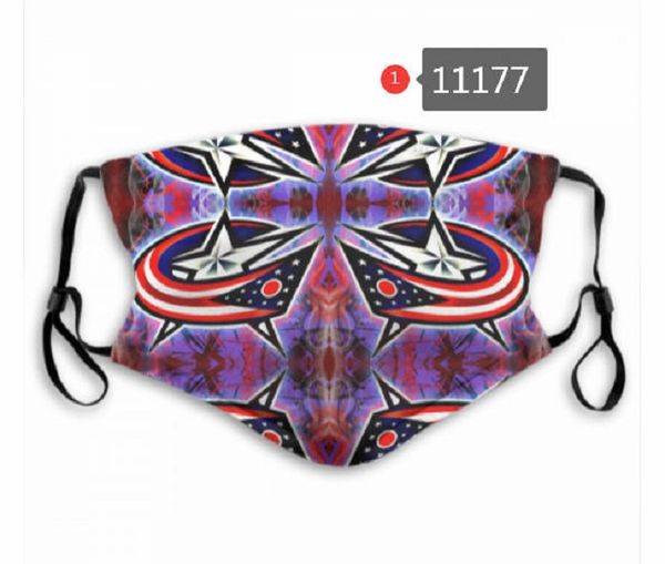 

whoelsale gators college student designer face mask 5 layer activated carbon filter waterproof breathable mask m-shaped nose clip mask c86