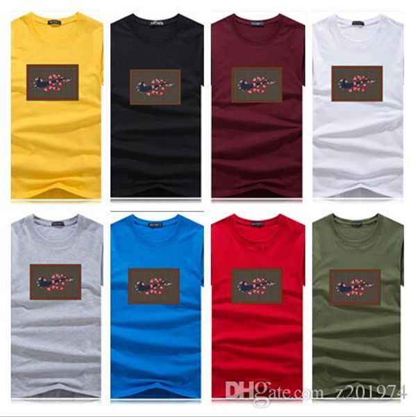 

2020 men's t-shirt selected material cotton printed funny t-shirt casual women's t-shirt plus, White